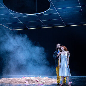 Szene aus der Inszenierung »Werther«.