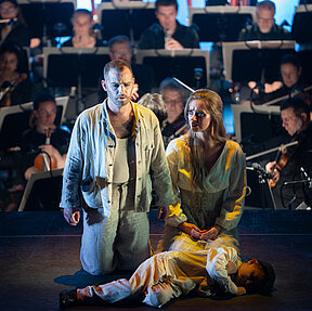 Bühnenimpressionen aus der Inszenierung »Wozzeck«.