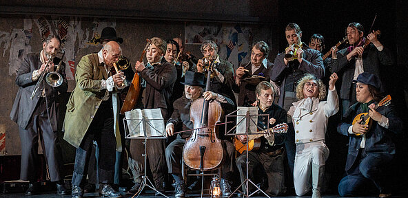 Bühnenimpressionen »Il barbiere di Siviglia«
