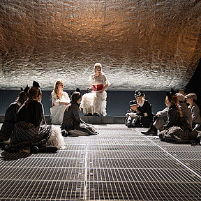 Bühnenimpressionen aus der Inszenierung »Wozzeck«.