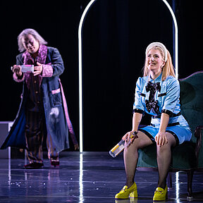 Szene aus der Inszenierung »Werther«.