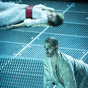 Bühnenimpressionen aus der Inszenierung »Wozzeck«.