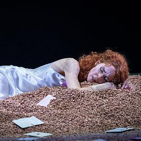 Szene aus der Inszenierung »Werther«.