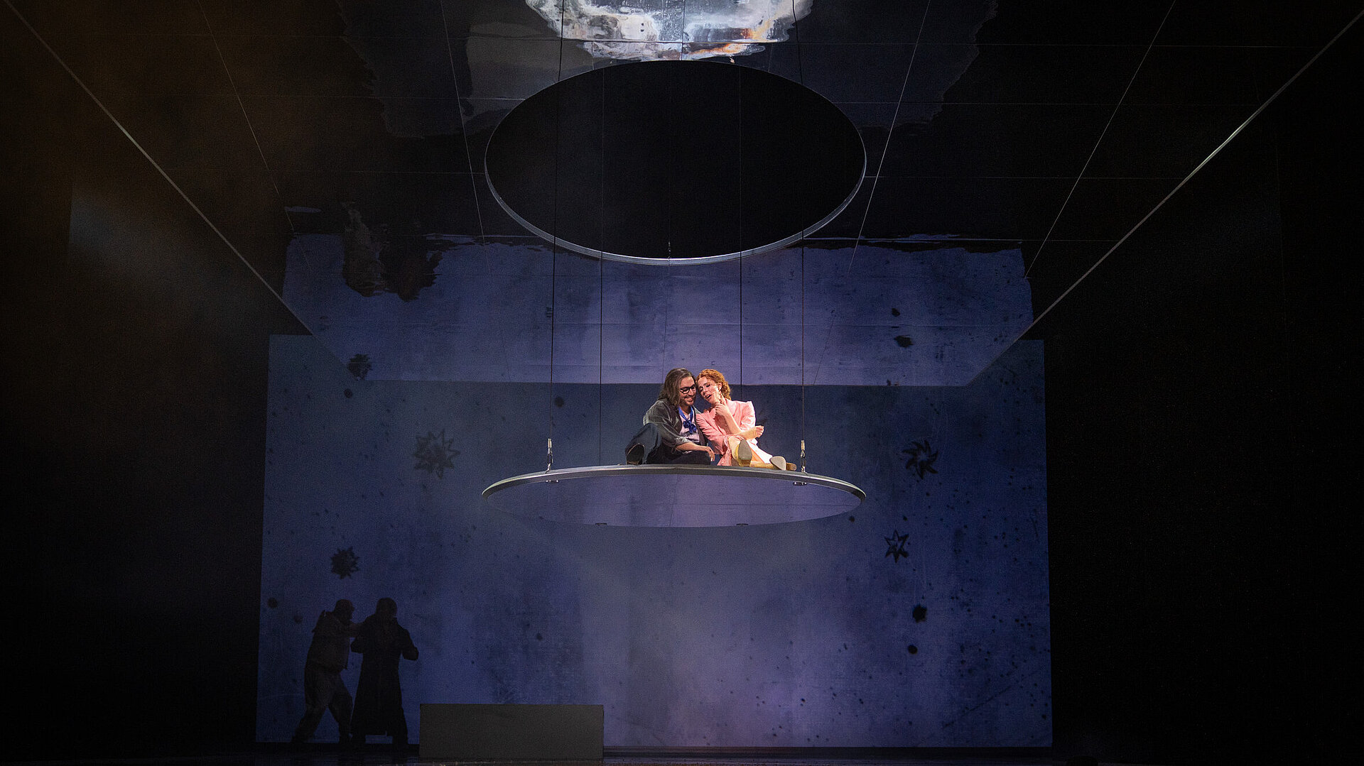 Szene aus der Inszenierung »Werther«.