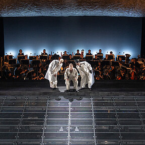 Bühnenimpressionen aus der Inszenierung »Wozzeck«.