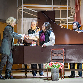Bühnenimpressionen »Il barbiere di Siviglia«
