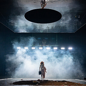 Szene aus der Inszenierung »Werther«.