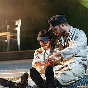 Bühnenimpressionen aus der Inszenierung »Wozzeck«.