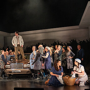 Bühnenimpressionen aus »Lady Macbeth von Mzensk«