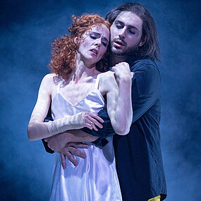 Szene aus der Inszenierung »Werther«.