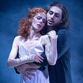 Szene aus der Inszenierung »Werther«.