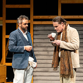 Bühnenimpressionen aus »Achtsam Moorden«