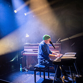 Bühnenimpressionen von "Melodien für Moneten".