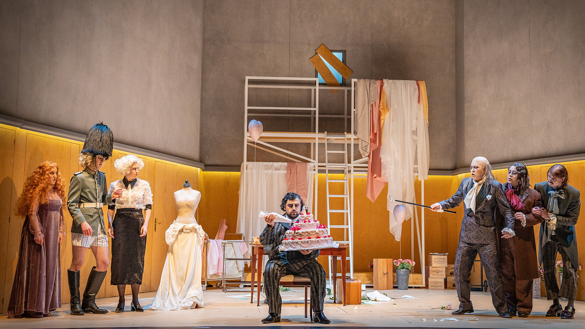 Bühnenimpressionen »Il barbiere di Siviglia«
