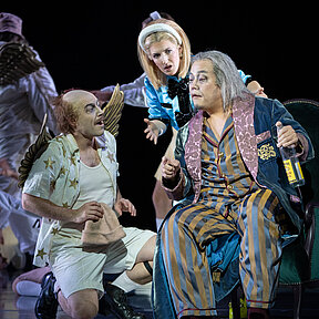 Szene aus der Inszenierung »Werther«.