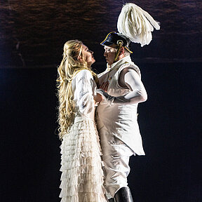 Bühnenimpressionen aus der Inszenierung »Wozzeck«.