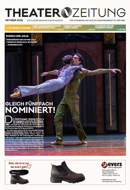 Theaterzeitung Titelseite